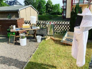 Heute kommen die Vorschulkinder aus #hartmannsdorf vorbei und wollen schauen, wie der Imker mit den Bienen arbeitet und wie der Honig in‘s Glas kommt.
#schlabees
#honig